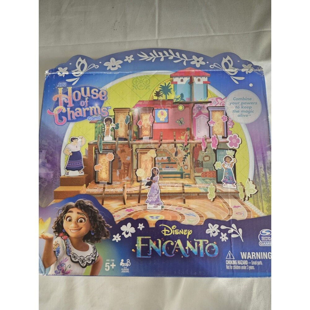 Disney Encanto House Of Charms Board Game Sealed Spin Master Game 2-4 Players